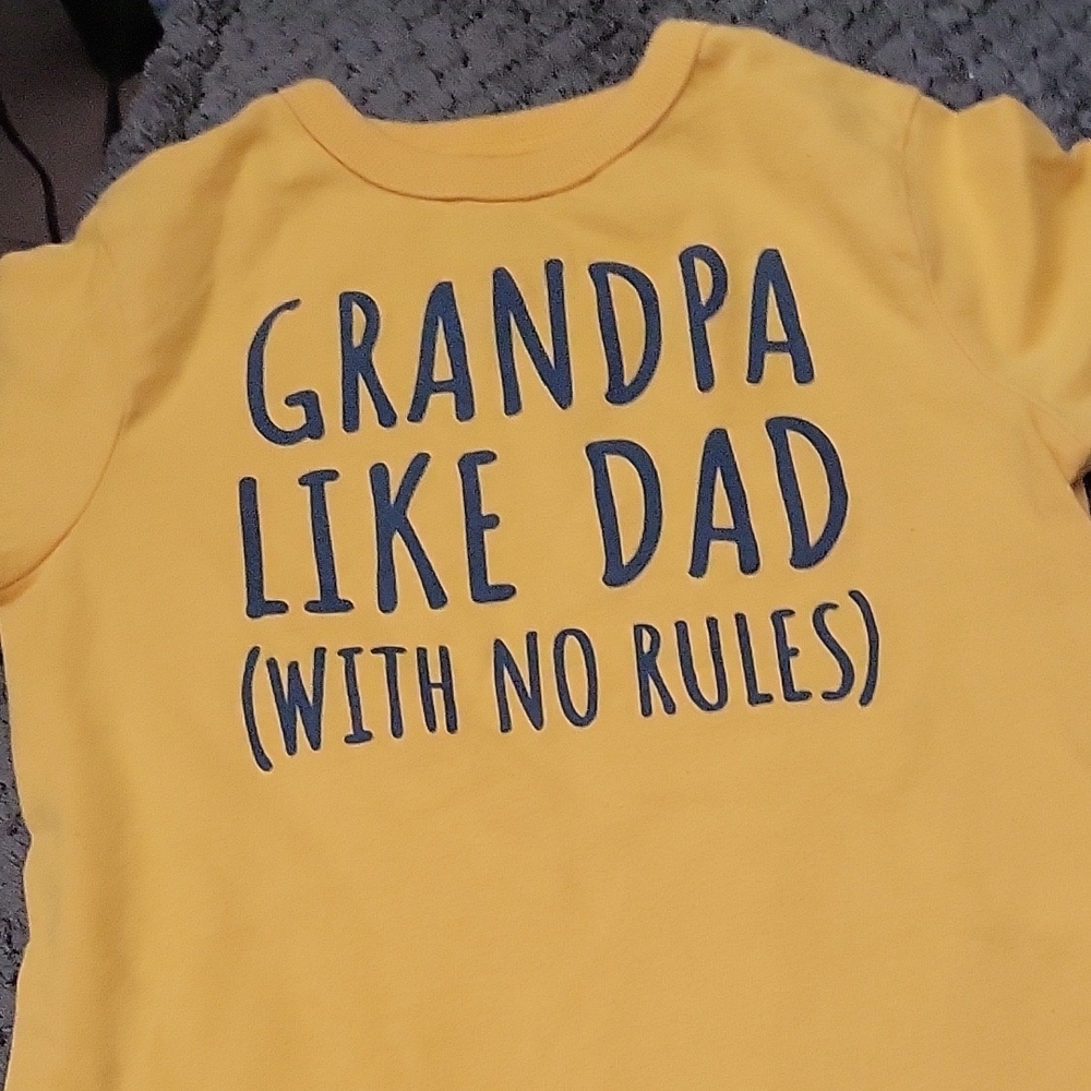 Yellow Kids Shirt with Fun Print